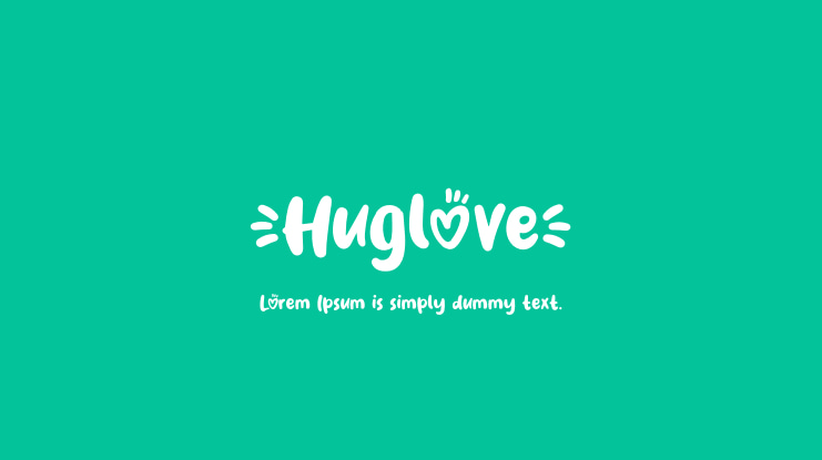 Huglove Font