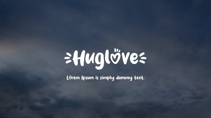 Huglove Font