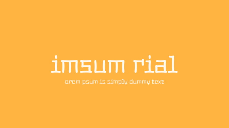 Dimsum Trial Font
