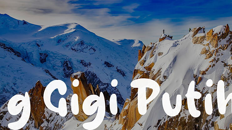 g Gigi Putih Font