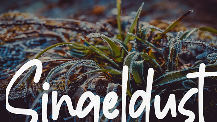 Singeldust Font