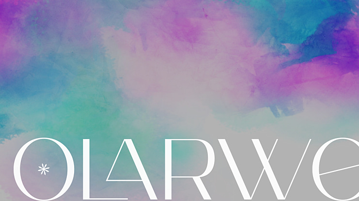 OLARWE Font