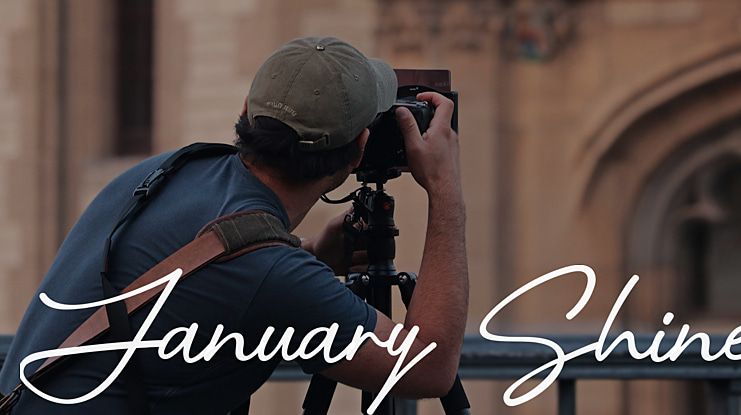 January Shine Font