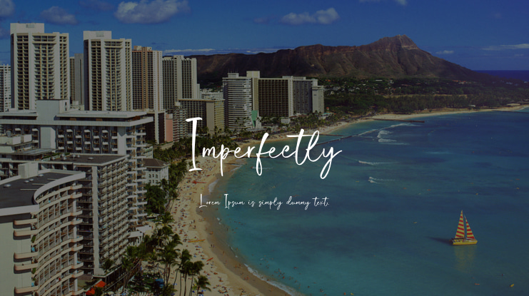 Imperfectly Font