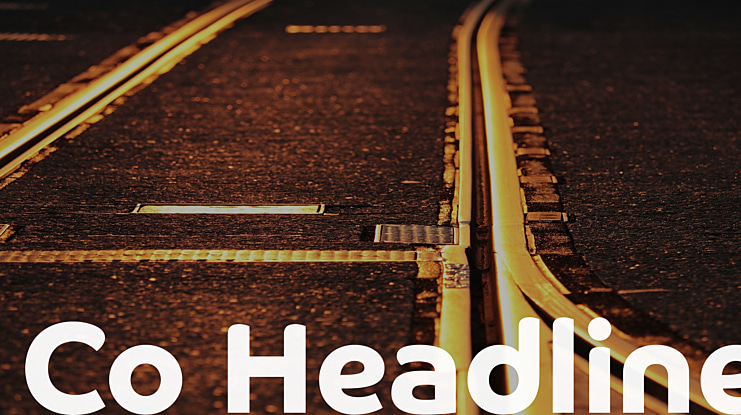 Co Headline Font Family