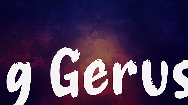 g Gerus Font