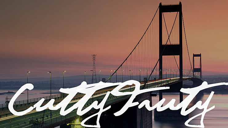 CuttyFruty Font