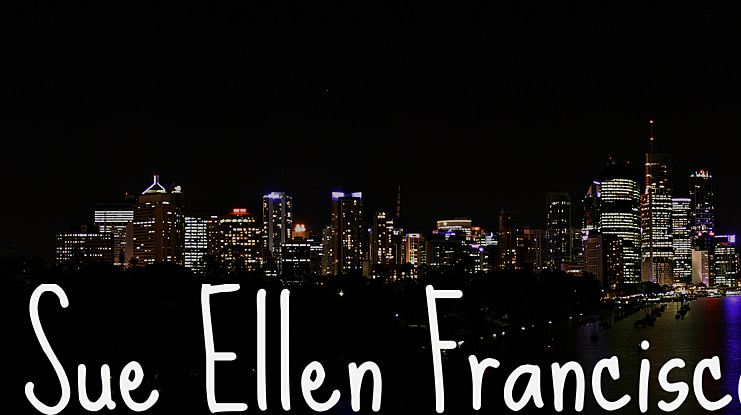 Sue Ellen Francis Font