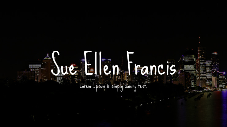 Sue Ellen Francis Font