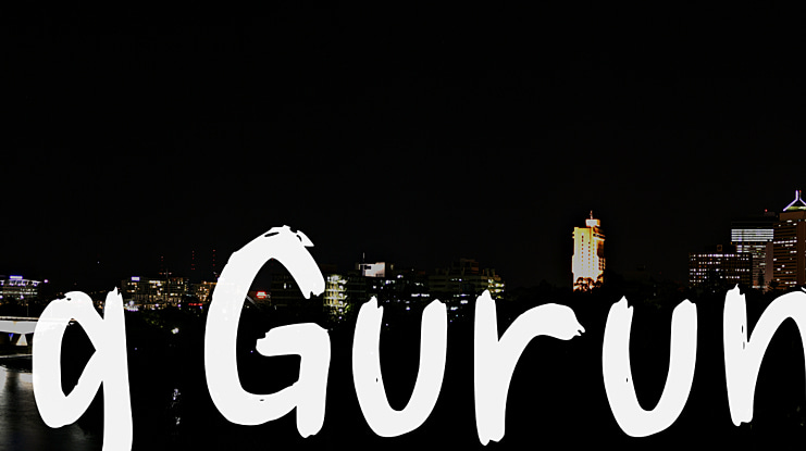 g Gurun Font