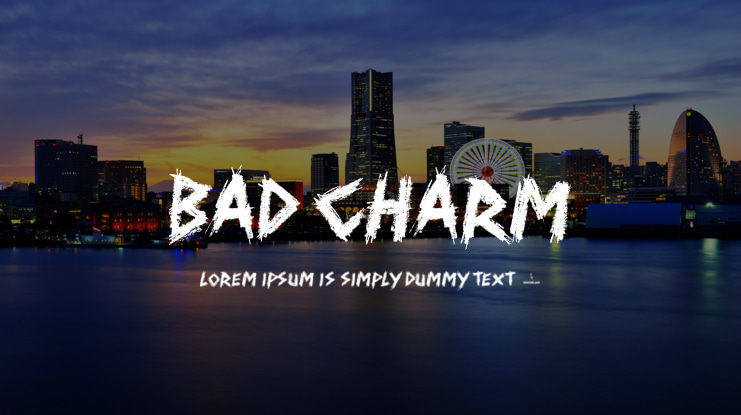 Bad Charm Font