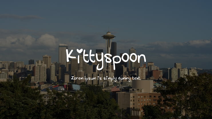 Kittyspoon Font