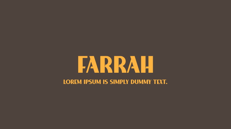 Farrah Font