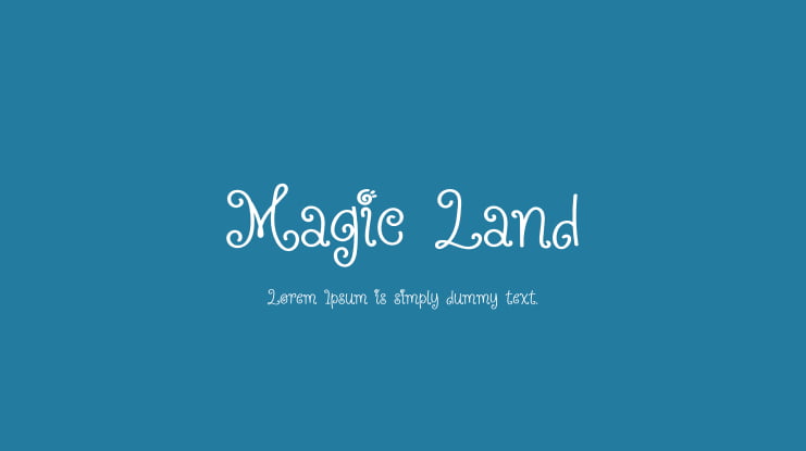 Magic Land Font