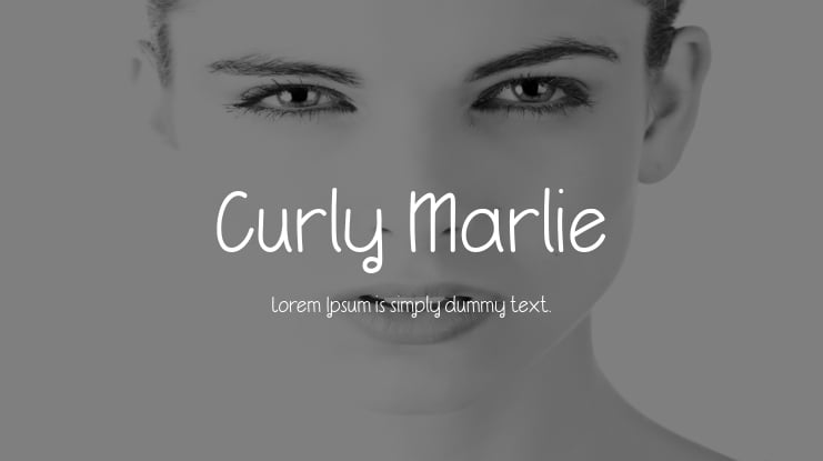 Curly Marlie Font