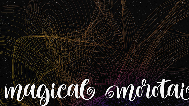 Magical Morotai Font