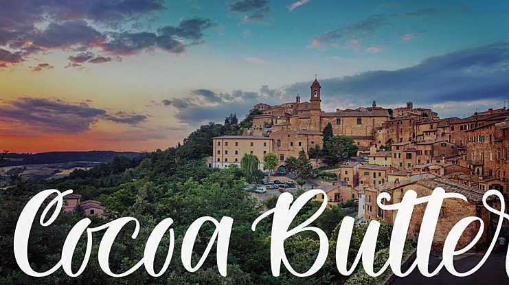 Cocoa Butter Font