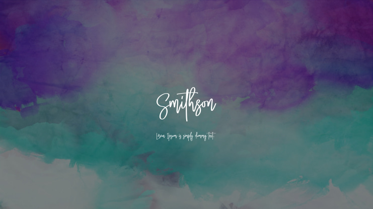Smithson Font