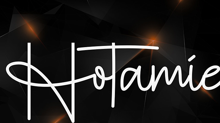 Hotamie Font