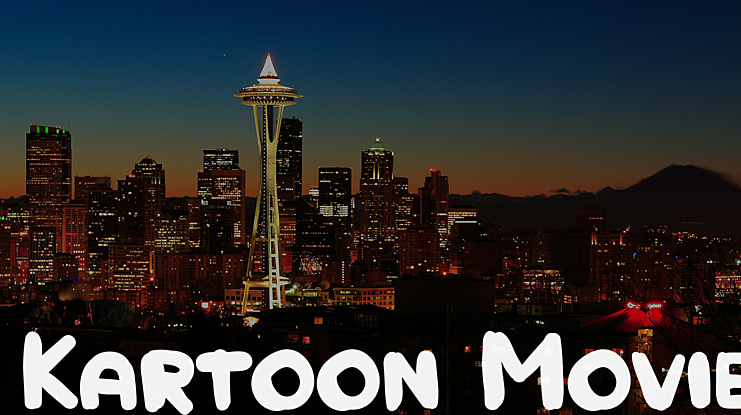 Kartoon Movie Font