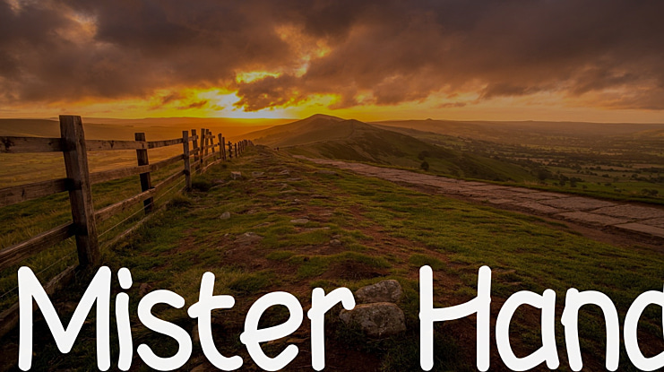 Mister Hand Font