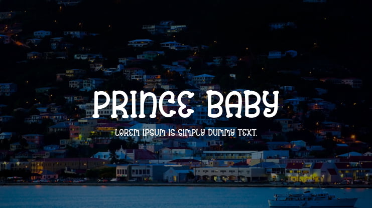 Prince Baby Font