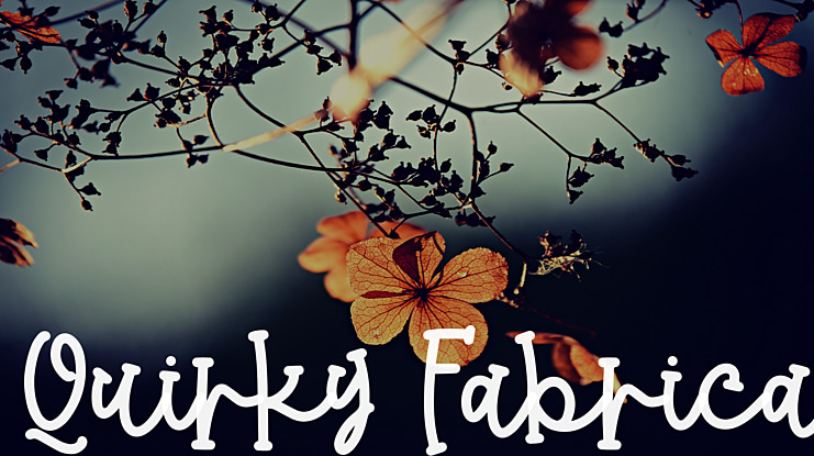 Quirky Fabrica Font
