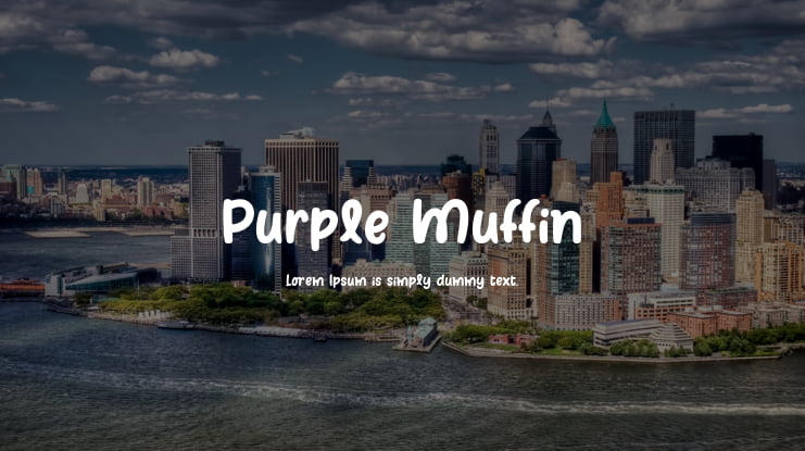 Purple Muffin Font