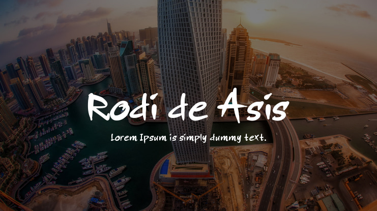 Rodi de Asis Font