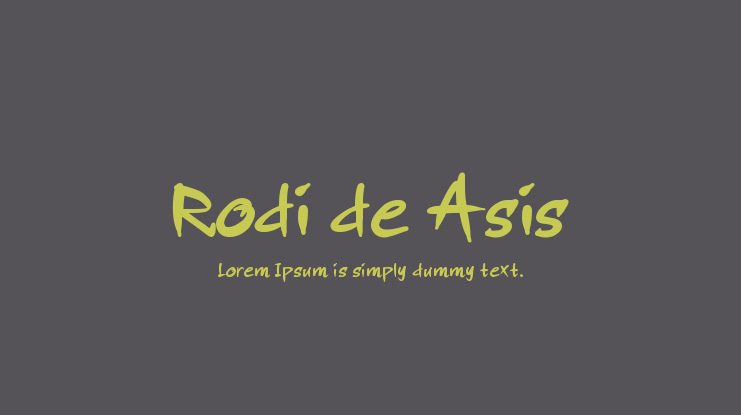 Rodi de Asis Font