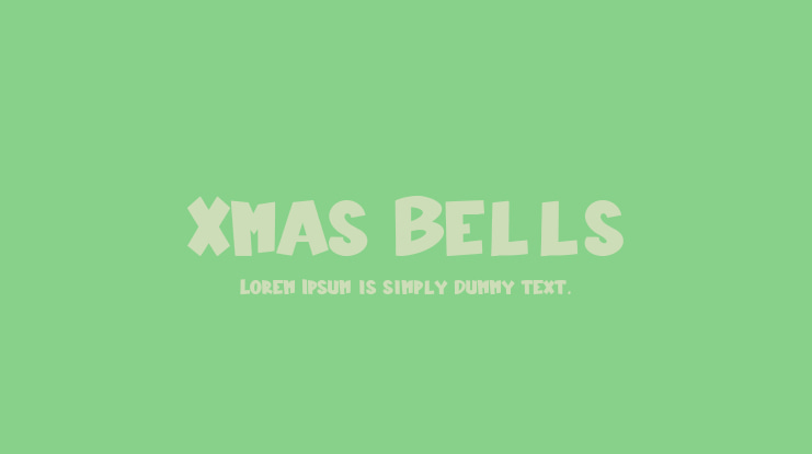 Xmas Bells Font
