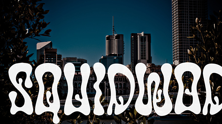 Squidwod Font