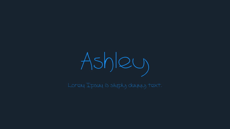 Ashley Font