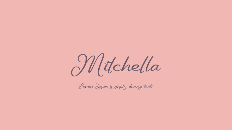 Mitchella Font