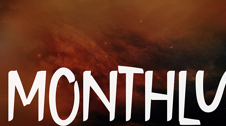 MONTHLY Font