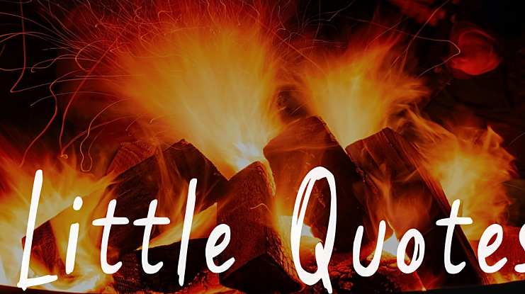 Little Quotes Font