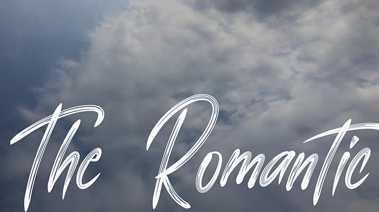 The Romantic Font