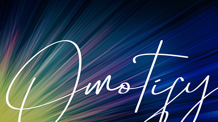 Omotify Font