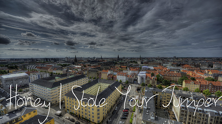 Honey I Stole Your Jumper Font