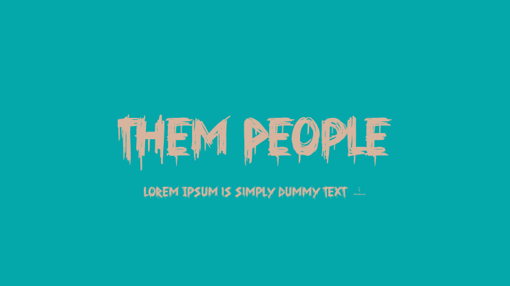 Them People Font