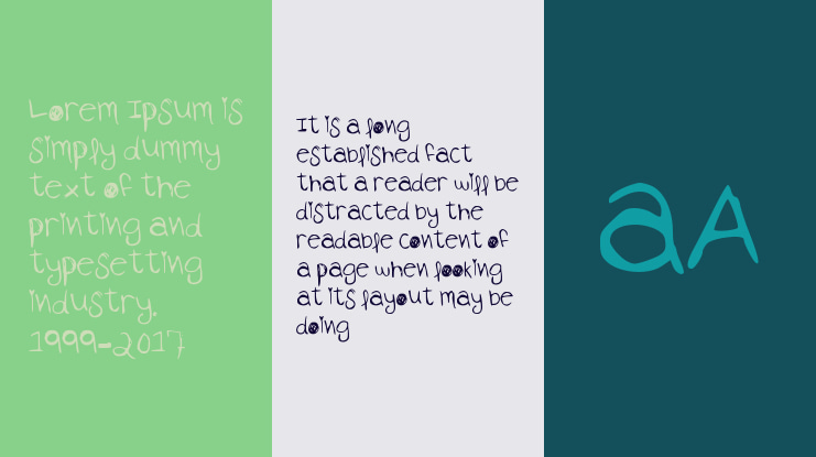 Ah the monster is comming Font