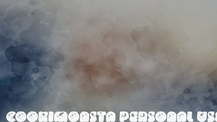 COOKIMONSTA PERSONAL USE Font