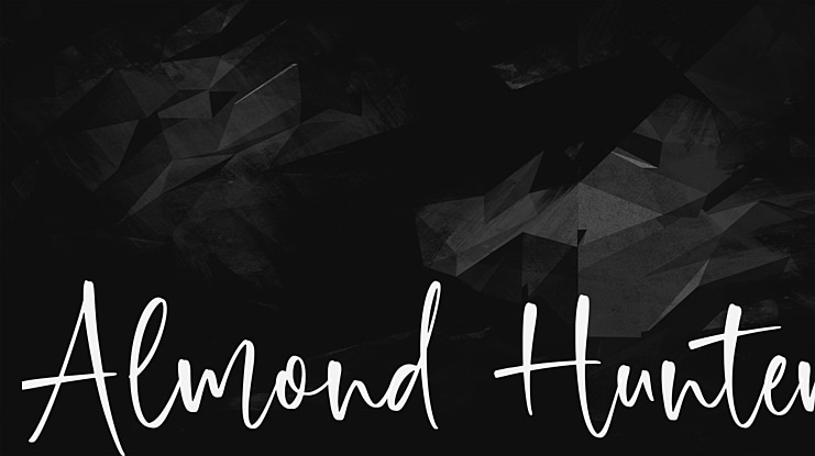 Almond Hunter Font