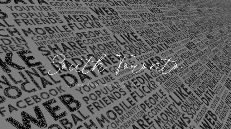 South Toronto Font
