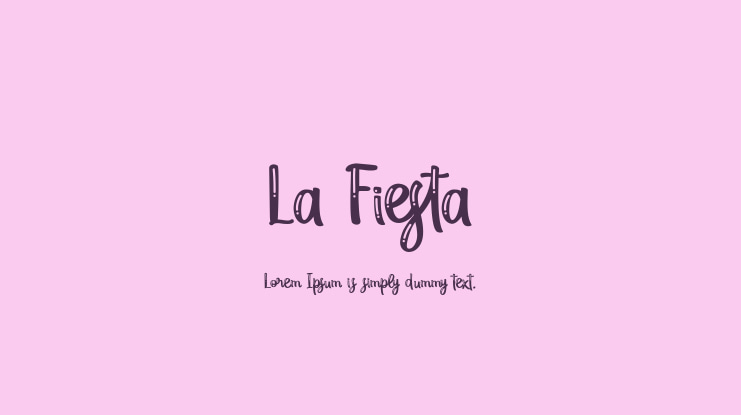 La Fiesta Font