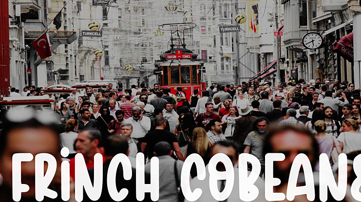 FRINCH COBEANS Font Family