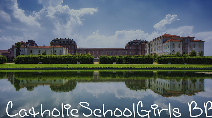 Catholic School Girls BB Font