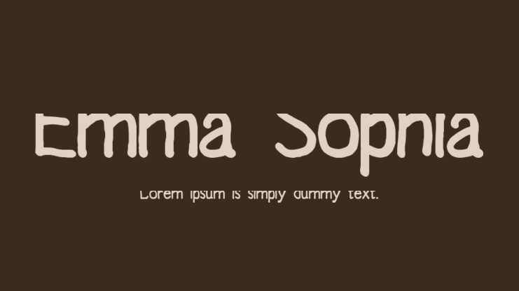 Emma Sophia Font