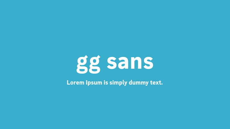 gg sans Font Family