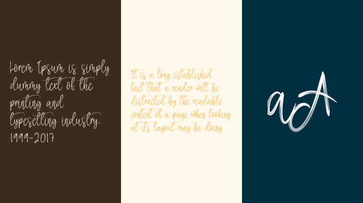 Hamster Signature Font